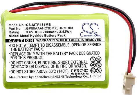 Cameron Sino Mtp481Mb Battery Replacement For Motorola Baby Phone