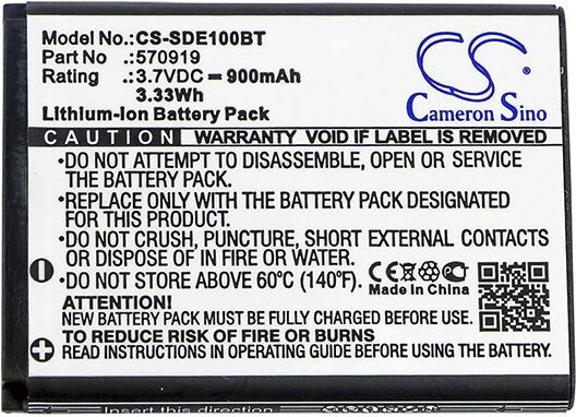 Cameron Sino Sde100Bt Battery Replacement For Sedea Alarm System