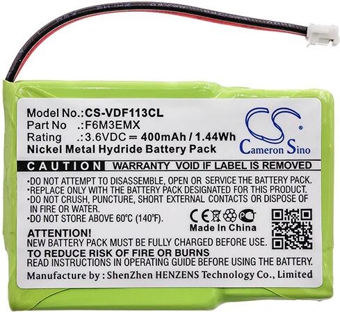 Cameron Sino Vdf113Cl Battery Replacement For Agfeo Cordless Phone