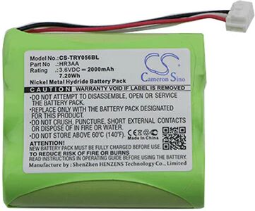 Cameron Sino Try056Bl 2000Mah Battery For Tyro Crane Remote Control