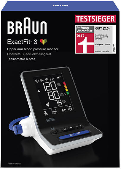 Braun ExactFit 3 Tensiomètre Bras