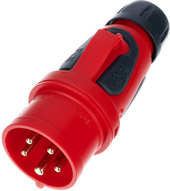 PCE 0153-6 Grip 16A 5pol IP44 M Red