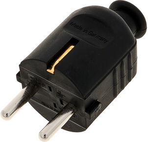 PCE 02974 Polyamid Safety Plug BK Black