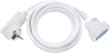 Brennenstuhl Flat Plug Ext. H05VV-F 3m WH White