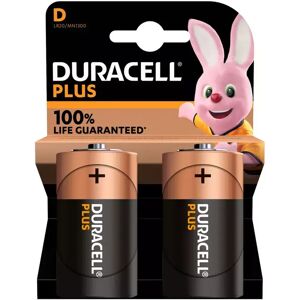 Duracell - Plus, Alkaline-Bat.,2stk, D(Lr20)