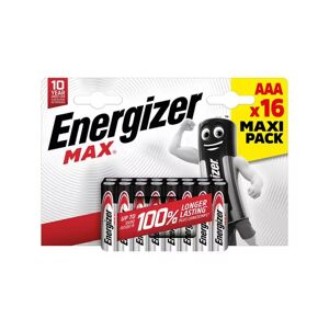 Energizer - Max (Aaa, Lr3), Alkaline-Batterien, 16 Stück, Aaa(Lr03)