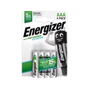 Energizer - Extreme (Aaa), Aufladbare Batterien, 4 Stück, Aaa(Hr03)