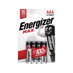 Energizer - Max (Aaa), Alkaline-Batterien, 4 Stück, Aaa(Lr03)