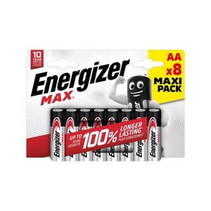 Energizer - Max (Aa), Alkaline-Batterien, 8 Stück, Aa(Lr6)