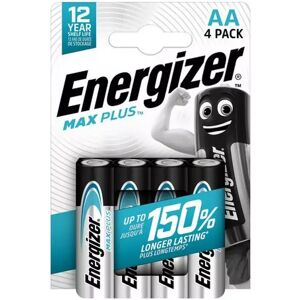 Energizer - Max Plus (Aa), Alkaline-Batterien, 4 Stück, Aa(Lr6)