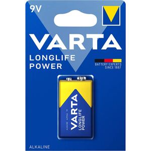 VARTA LONGLIFE Power Batterie, Baugröße 9 V, ab 10 Stk