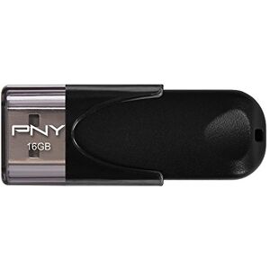 PNY Attaché 4 USB-2.0-Stick 16GB schwarz