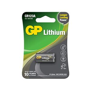 GP Batteries Lithium Batterie CR123A / DL123A (3 Volt)