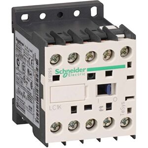 Schneider Electric Schneider LC1K0910V7 Leistungsschütz, 3P+1S, 4kW/400V/AC3, 9A, Spule 400V 50/60Hz Blanc