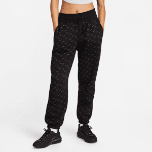 Nike Sportswear Phoenix Fleece Oversize-Fleece-Trainingshosen für Damen - Schwarz - M (EU 40-42)
