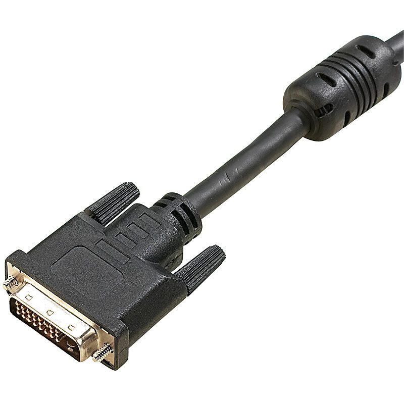 auvisio DVI-D-Kabel Dual Link Stecker/Stecker 2m