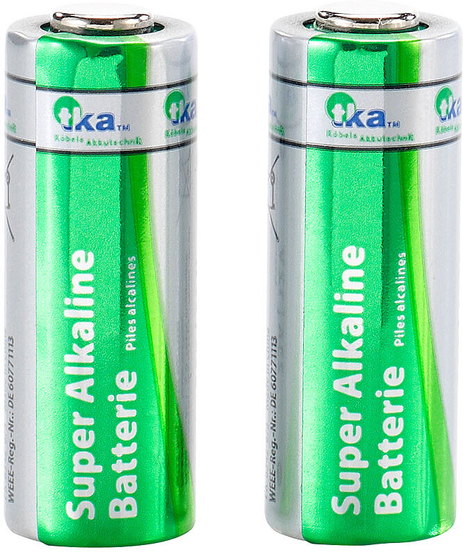 tka Köbele Akkutechnik Alkaline Batterie A23/12 V High Voltage, 2er-Set