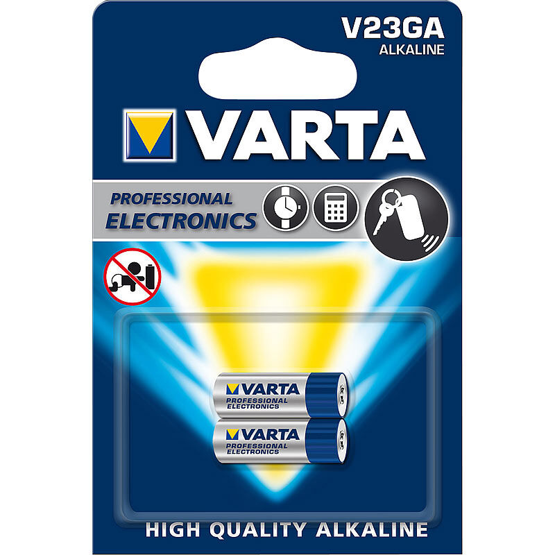 Varta 2er-Set Alkaline-Batterien Typ V23GA, 12 Volt