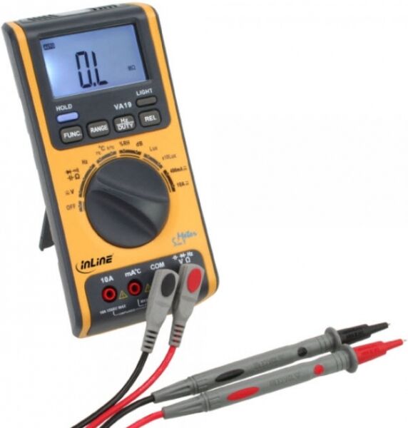 InLine Multimeter 5-in-1 - Temperatur / Luftfeuchte / Helligkeit / Lautstärke