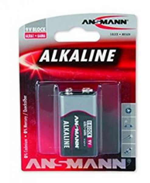 Ansmann 1 Ansmann Alkaline 9V-Block red-line
