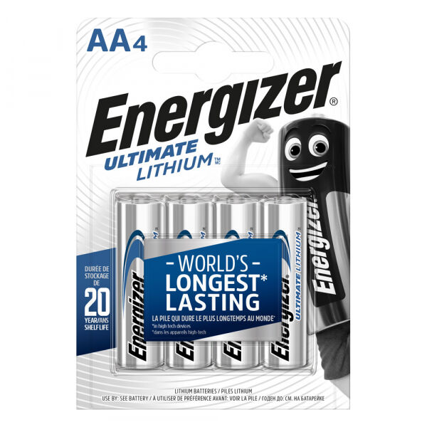 Energizer 1x4 ENERGIZER Ultimate Lithium Mignon AA LR 6 1,5V