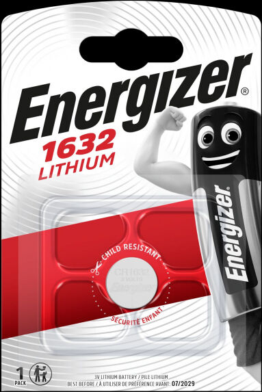 Energizer Lithium CR 1632 3V 1er Blister