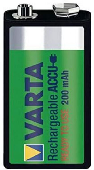 Varta 1 Varta Rechargeable Accu E Ready2Use NiMH 9V-Block 200 mAh