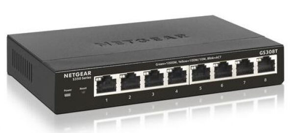 Netgear GS308T-100PES - 8-Port Gigabit-Switch