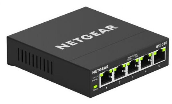 Netgear GS305E-100PES - 5-Port Gigabit-Switch