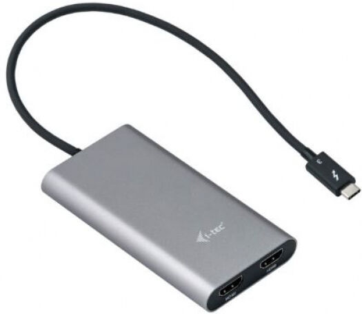 iTEC i-Tec TB3DUAL4KHDMI - Thunderbolt 3 Dual HDMI Adapter/60Hz