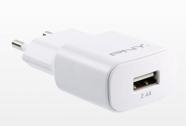 PNY Single Wall Charger EU - 1-Port / 12W