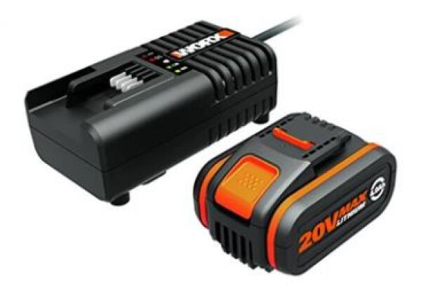 Worx WA3604 - Akku 4Ah / 20V + Ladegerät