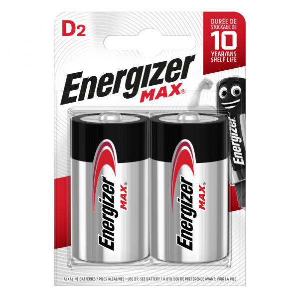 Energizer - Max D (LR20/E95) BP-2