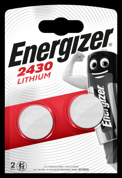 Energizer - CR 2430 Lithium 3.0V FSB-2