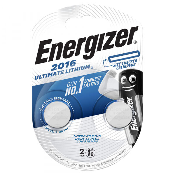 Energizer - CR 2016 Ultimate Lithium 2 St.
