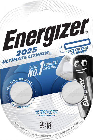 Energizer - CR 2025 Ultimate Lithium 2 St.