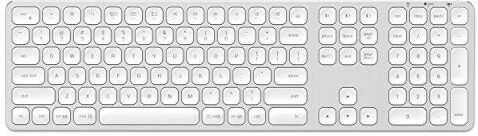 Satechi Bezdrátová klávesnice pro Mac - Satechi, Aluminum Wireless Keyboard Silver