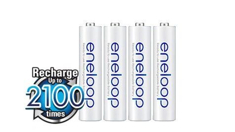 GE Baterie AAA/HR03 800mAh Panasonic ENELOOP 4ks (bulk)