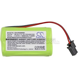 Ersatzakku - CS-VPX990BT - Visonic PowerMaster 10 / 99-301712 - 4,8 Volt 2000mAh Ni-MH