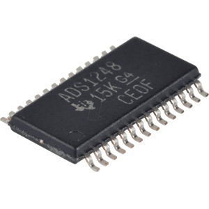 Texas Instruments ADS 1248 IPW - A/D-Wandler, 24-bit, 7-Kanal, TSSOP-28