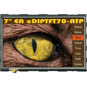 DISPLAY VISIONS EA EDIP-TFT70ATP - Intelligentes TFT-Grafikdisplay 7,0'', Touch Panel