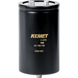 KEMET ALS41 1,0M 400 - Becher-Elko, radial, 1 mF, 400 V, 105°C, 9000h, 20%