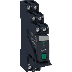 Schneider Electric RXG22BDPV - Interface-Relais Zelio, 2 CO, 24 V DC , 5 A