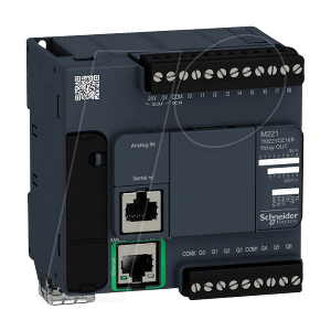 Schneider Electric TM221CE16R - SPS-Steuerung, 9 Ein- / 7 Ausgänge, 95 x 90 x 70 mm