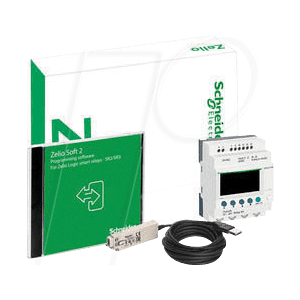 Schneider Electric SR3PACKFU - Einsteiger-Komplettpaket, 6 Ein- / 4 Ausgänge, 100 - 240 V