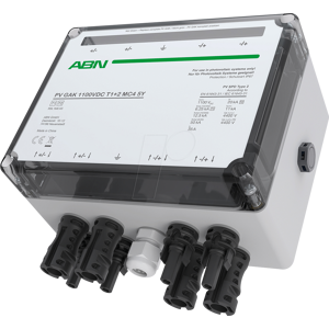 ABN GMBH R9L1MC45 - PV GAK, mit Kombiableiter Typ 1+2, 1100 V DC, 2 MPPT, MC4