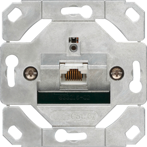 GIRA UP1 CAT6A - Netzwerk-Anschlussdose Cat.6A 1-fach