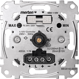 Merten EL ME 51420000 - System M, Elektronik-Potentiometer-Einsatz 1-10 V
