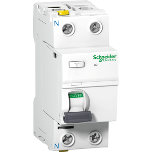 Schneider Electric A9Z21225 - Fehlerstrom-Schutzschalter iID, 2P, 25A , 30mA, Typ A