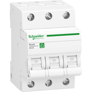 Schneider Electric R9F28325 - Leitungsschutzschalter Resi9 3P, 25A, C Charakteristik, 10kA